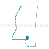 Lamar County in Mississippi